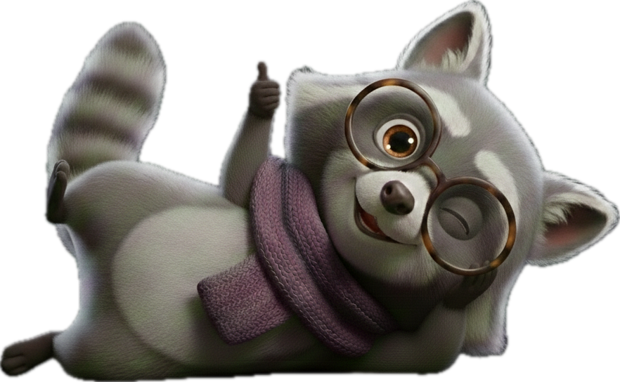 Racconie Mascot